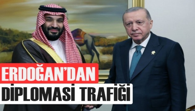 Cumhurbaşkanı Erdoğan, Prens Selman ile görüştü