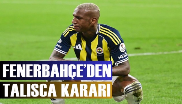 Fenerbahçe'den Talisca'yla ilgili karar