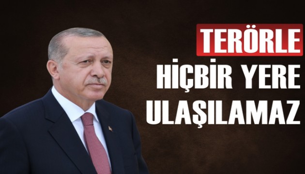 Erdoğan: Terörsüz Türkiye ile kazanan 86 milyon olacak