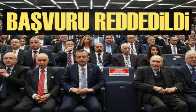 YSK, CHP'nin 21. Olağanüstü Kurultayı'nın iptal istemini reddetti
