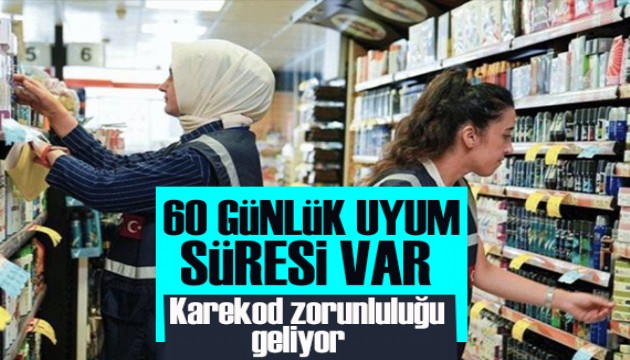 Karekod zorunluluğu geliyor: 60 günlük uyum süresi var
