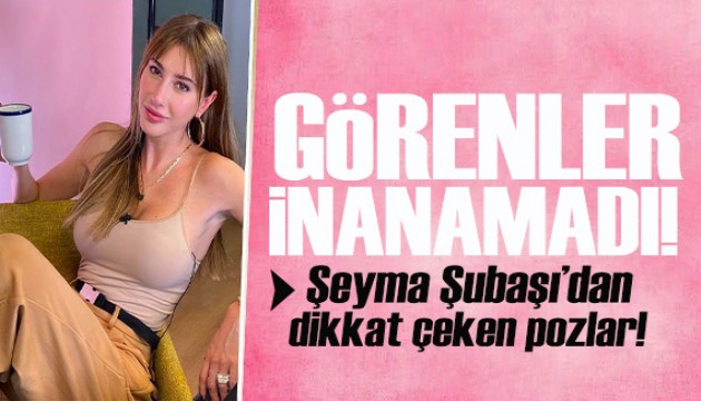 Şeyma Subaşı'ndan nefes kesen bikinili pozlar!