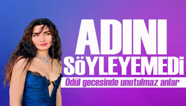 ABD'li yönetmen, Tuba Büyüküstün'ün adını bir türlü söyleyemedi!