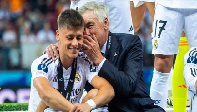 Arda Güler, Carlo Ancelotti'ye veda etti