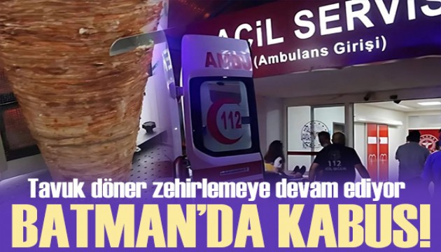 Batman'da okul kantinindeki döner 40 öğrenciyi hastanelik etti