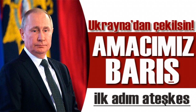 Baerbock: Amacımız barış, Putin Ukrayna'dan geri çekilsin