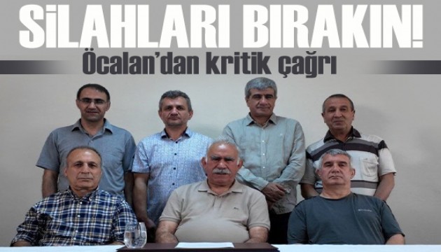 Öcalan'dan PKK'ya silah bırakma videosu: Siyasetin gücüne inanıyorum