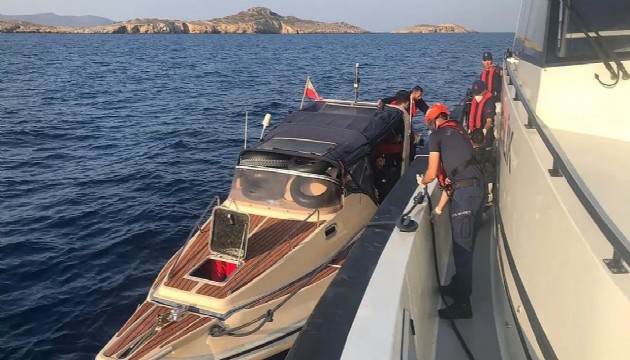 Muğla'da 22 düzensiz göçmen kurtarıldı