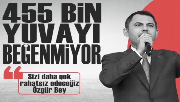 Bakan Kurum'dan Özgür Özel'e: 