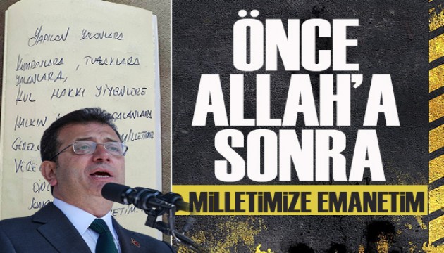 İmamoğlu'ndan gözaltına alındıktan sonraki ilk mesaj