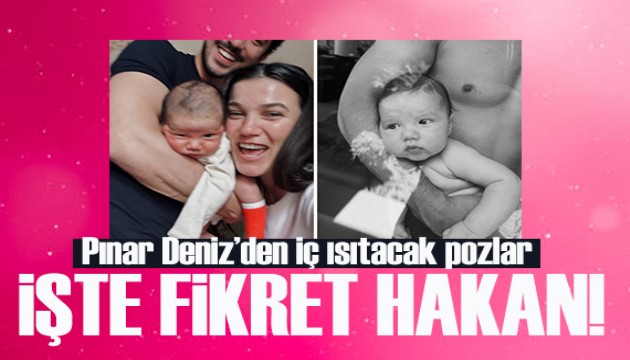 Pınar Deniz oğlunun yüzünü ilk kez gösterdi