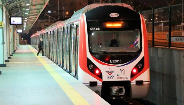 Marmaray'da intihar girişimi