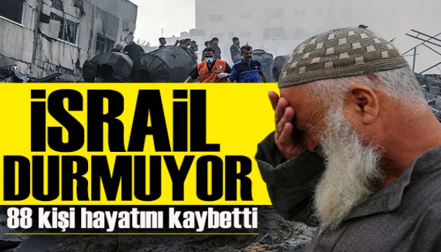 İsrail'den Gazze'nin kuzeyine saldırı: 88 ölü