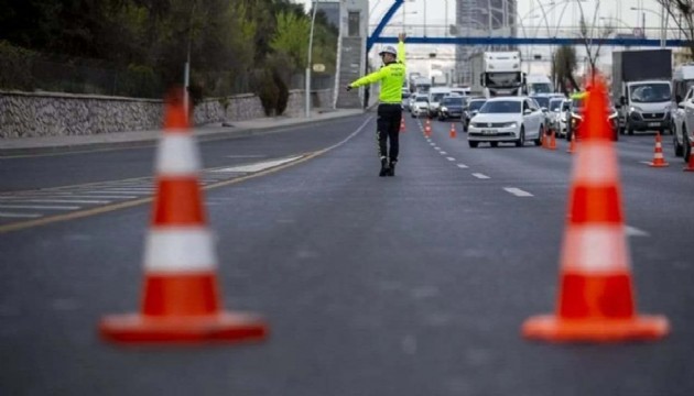 Ankara'da bazı yollar yarın trafiğe kapalı olacak