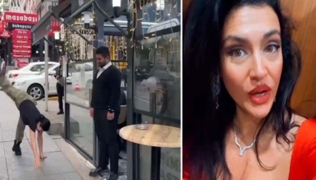 Tuğba Ekinci para için sokakta takla attı