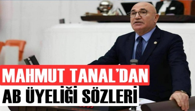 Tanal'dan 'AB üyeliği' açıklaması