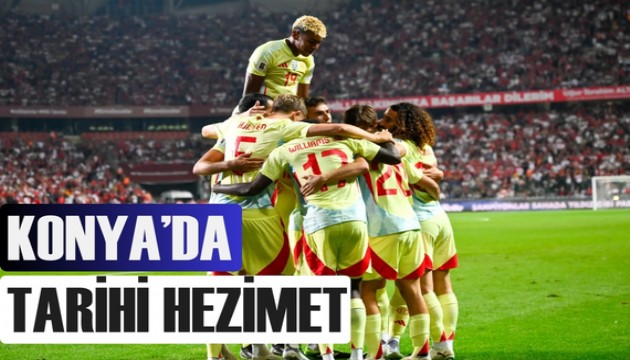 A Milli Takım'dan 6-0'lık şok yenilgi