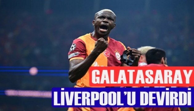 Galatasaray, Liverpool'u yenmeyi başardı