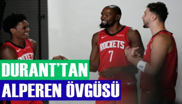 Kevin Durant, Alperen Şengün'e methiyeler