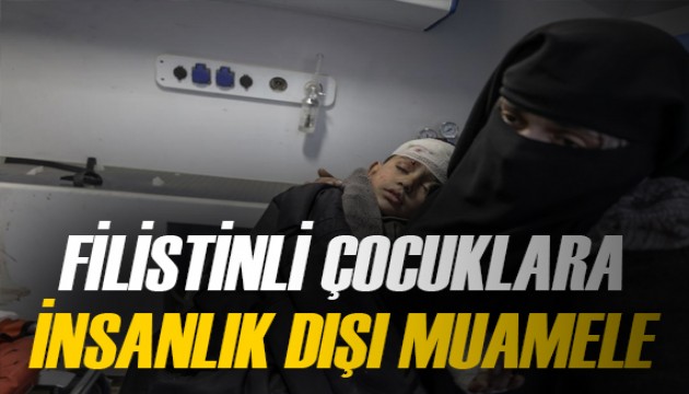 'Filistinli kadınlar ve çocuklar insanlık dışı muameleye maruz kalıyor'