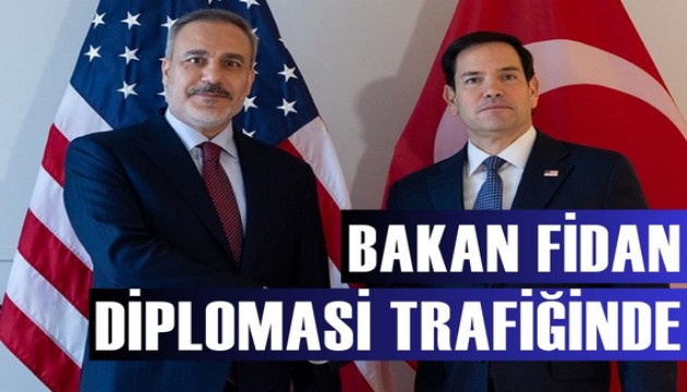 Hakan Fidan'dan Ukrayna diplomasisi