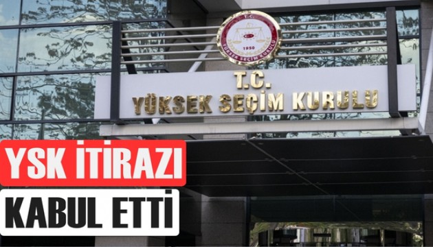 YSK, CHP'nin başvurusunu kabul etti
