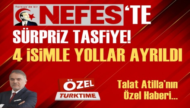 Nefes Ankara'da beklenmedik gelişme: Dört isimle yollar ayrıldı