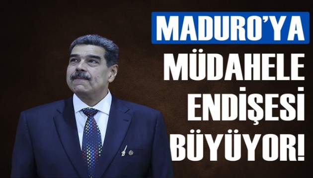 Maduro'ya müdahale endişesi büyüyor