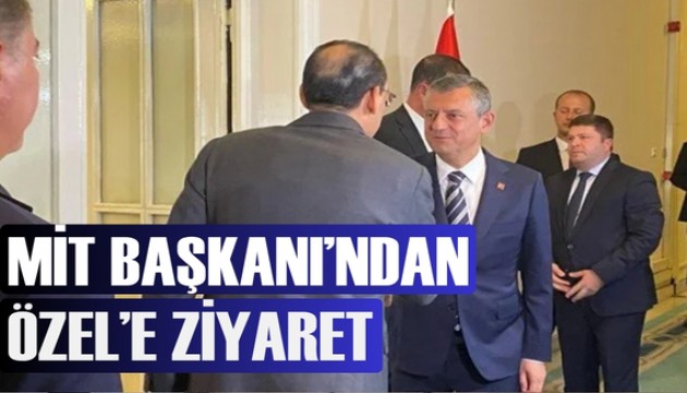 MİT Başkanı Kalın'dan Özgür Özel'e ziyaret