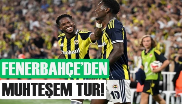 Kadıköy, Feyenoord'a cehennem oldu! Fenerbahçe evinde 5 golle turladı