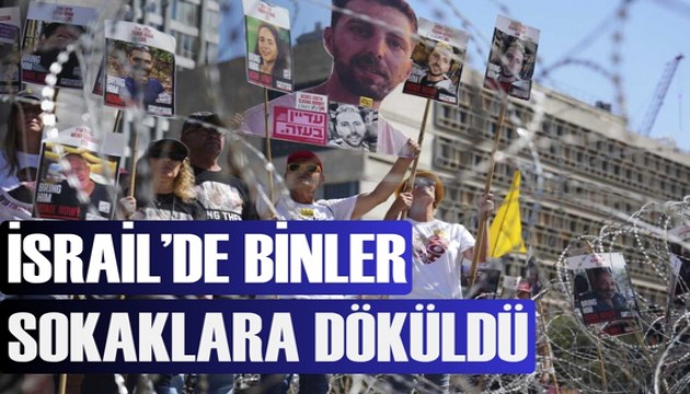 İsrail'de binlerce kişi tekrar sokağa indi