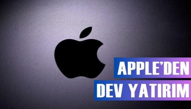 Apple'den ABD'de devasa yatırım