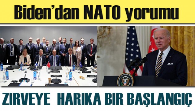 Biden’dan NATO yorumu: Zirveye harika bir başlangıç