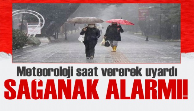 Meteoroloji'den çok kuvvetli yağmur, kar ve fırtına uyarısı: İl il saat verdi