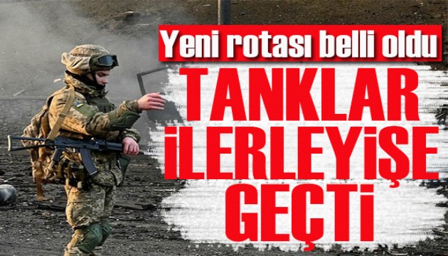 Rusya'nın yeni hedefi: Tanklar ilerleyişe geçti!