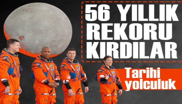 Artemis 2'den tarihi rekor