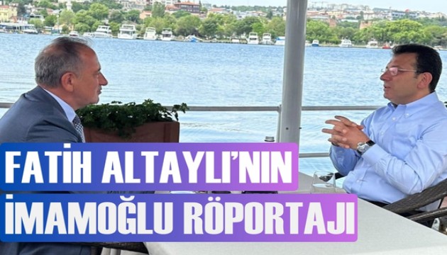 Fatih Altaylı sordu Ekrem İmamoğlu cevapladı
