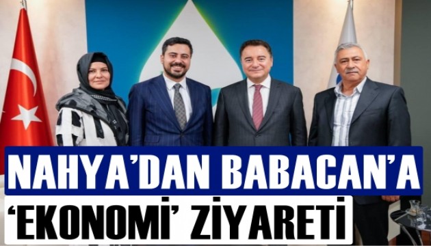 Muhammed Nur Nahya'dan Ali Babacan'a ziyaret