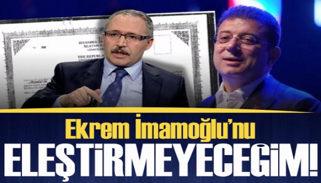 Abdulkadir Selvi yazdı: İmamoğlu'nun gözaltındaki durumu netleşene kadar eleştirmeyeceğim