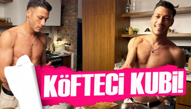 Kubilay Aka, köfte yaptı! Tek rakibim annem!