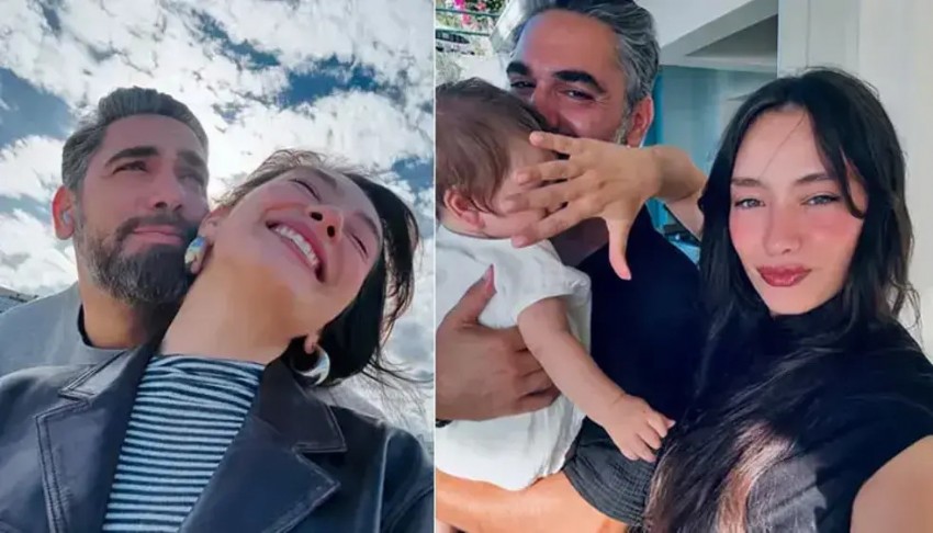 Neslihan Atagül ve Kadir Doğulu'dan tatil pozu