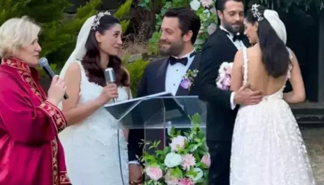 Sitare Akbaş ile Cengiz Orhonlu evlendi