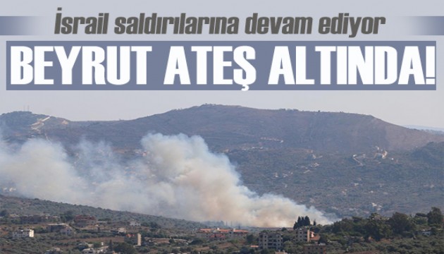 İsrail, ateşkesten sonra ilk defa Beyrut'u vurdu!