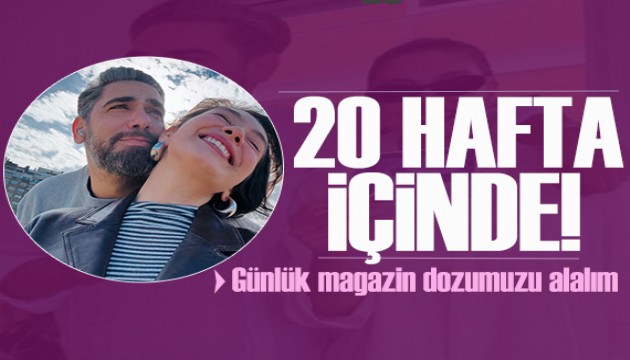 Kadir Doğulu ile Neslihan Atagül'den ultrasonlu fotoğraf geldi