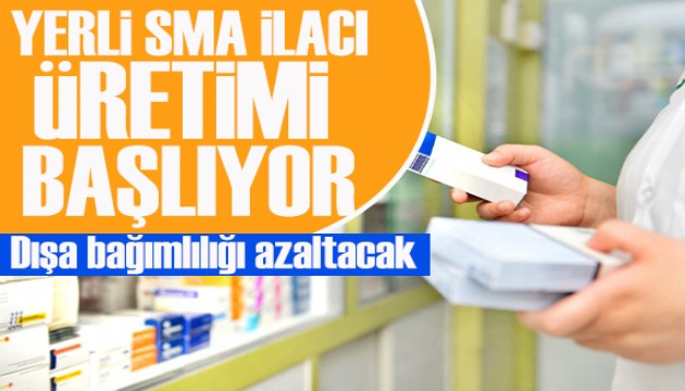 İlaçta dışa bağımlılığı azaltacak: Yerli SMA ilacı üretimi başlıyor