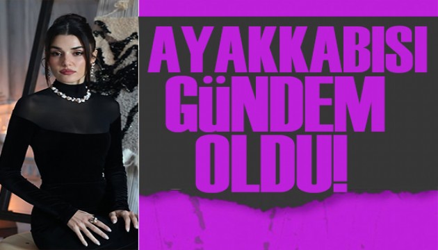 Hande Erçel tarzıyla olay oldu!
