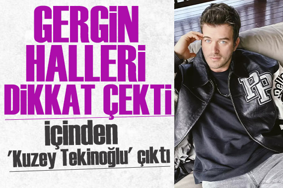 Havaalanında görüntülenen Kıvanç Tatlıtuğ'un gergin halleri!