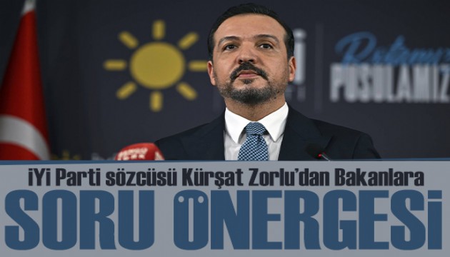 İYİ Partili Zorlu: Asayişi baltalayan olayların yaşanmaması için nasıl tedbirler alınıyor?