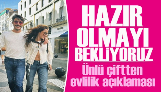 Hafsanur Sancaktutan'dan evlilik açıklaması geldi: Hazır olmayı bekliyoruz