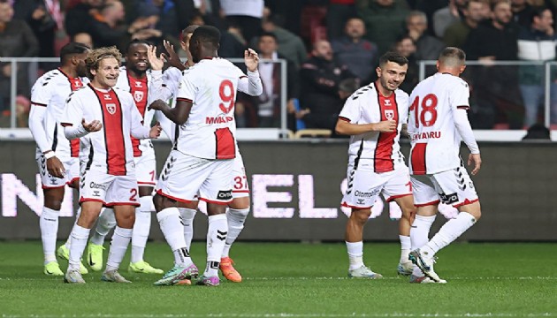 Süper Lig'de Samsunspor durdurulamıyor